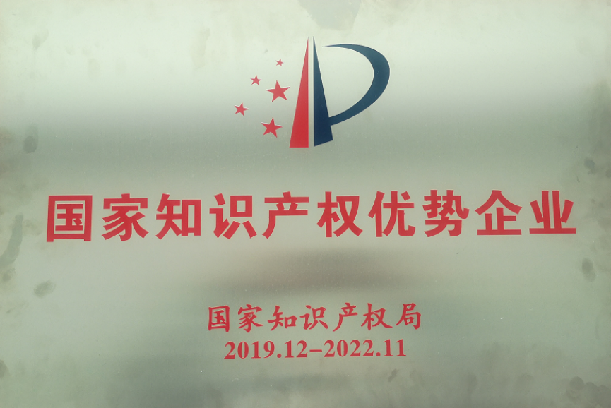 國家知識產(chǎn)權優(yōu)勢企業(yè)