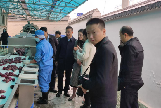 市委常委、組織部部長、統(tǒng)戰(zhàn)部部長龔紅果蒞臨天香生物調研