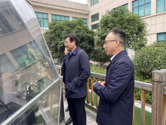 華學健市長蒞臨天香生物考察調(diào)研