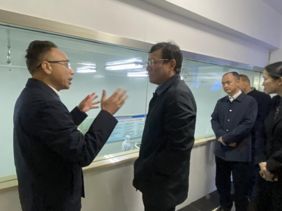 華學健市長蒞臨天香生物考察調(diào)研